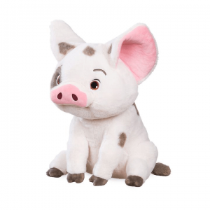 Pua the pig from Moana plush toy in a seated position